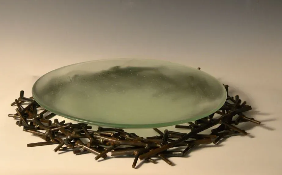 Glass and Steel Nest - sold